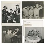 Eighteen 10 x 8 Photos With Shemp, From Various Three Stooges Films & Public Appearances -- 17 Glossy, 1 Matte Finish -- Very Good Condition -- List of Films at NateDSanders.com